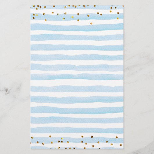 Blauw beren babyshower babyface (Achterkant)