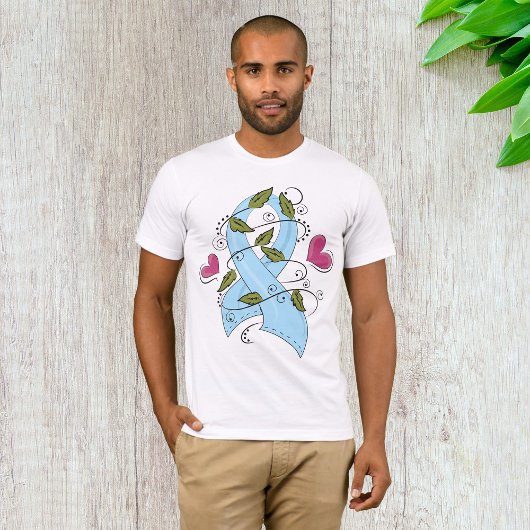 Blauw bewustzijn Ribbon T-shirt