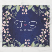 Blauw Bier Etiket (Enkel label)