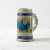  BLAUW BIERPUL (Voorkant rechts)