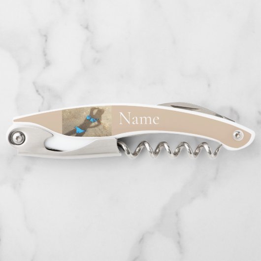 Blauw Bikini Strand Zand Thunder_Cove Kurkentrekker (Voorkant)