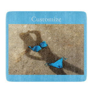 Blauw Bikini Strand Zand Thunder_Cove Snijplank