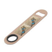 Blauw Bikini Strand Zand Thunder_Cove Speed Flessenopener (Achterkant Gekanteld)