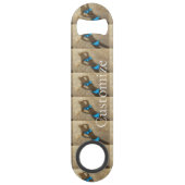 Blauw Bikini Strand Zand Thunder_Cove Speed Flessenopener (Voorkant)