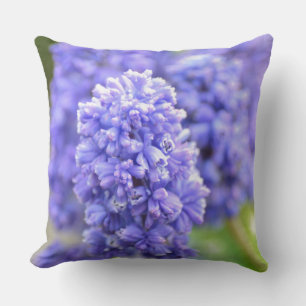 Blauw blauw kussen
