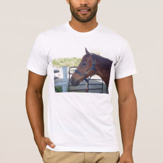 Blauw blauw Zee profiel T-shirt