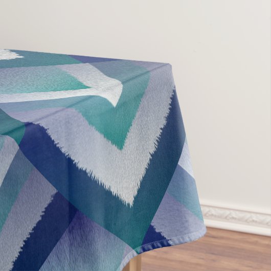 Blauw blauwgroen grijs ex pastel tafelkleed (Voorbeeld)
