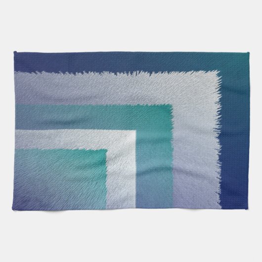 Blauw blauwgroen grijs ex pastel theedoek (Horizontaal)