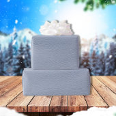 Blauw blik-achtig leder cadeaupapier