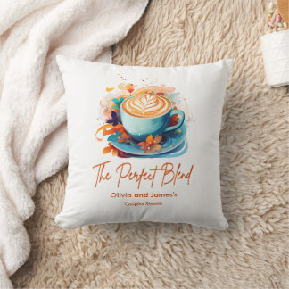 Blauw Bloemendesign The Perfect Blend Koppels Brui Kussen