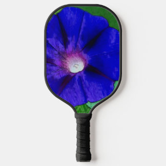 Blauw Bloemmotief  Pickleball Paddle