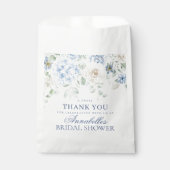 Blauw Bloemstuk Hydrangea Bruidsdessert Bedankzakje (Voorkant)