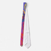 BLAUW BLUR STROPDAS (Achterkant)