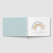 BLAUW BLUSH RAINBOW STAR KINDER EERSTE HOLY COMMUN GASTENBOEK (Volledig)