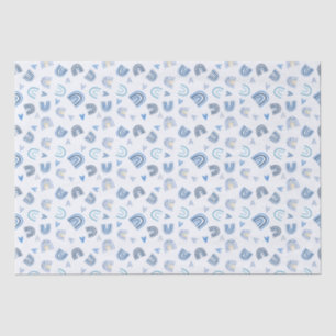 Blauw boho-regenboogthema Gift Tissue Paper Tissuepapier
