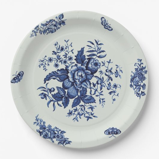  blauw bord (Voorkant)