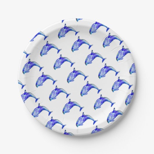 Blauw Bord Dolphin Paper (Voorkant)