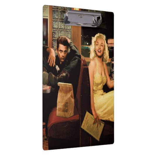 Blauw Bord Klembord (Rechts)