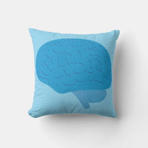 Blauw Brein Kussen