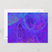 Blauw Briefkaart (Voorkant / Achterkant)