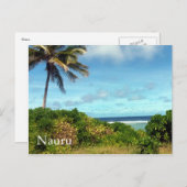 blauw briefkaart (Voorkant / Achterkant)