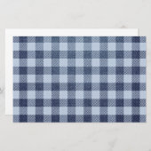 Blauw Briefpapier (Voorkant / Achterkant)