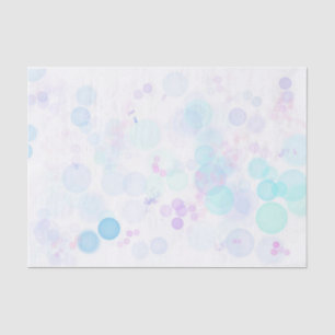 Blauw bubelpapier tissuepapier
