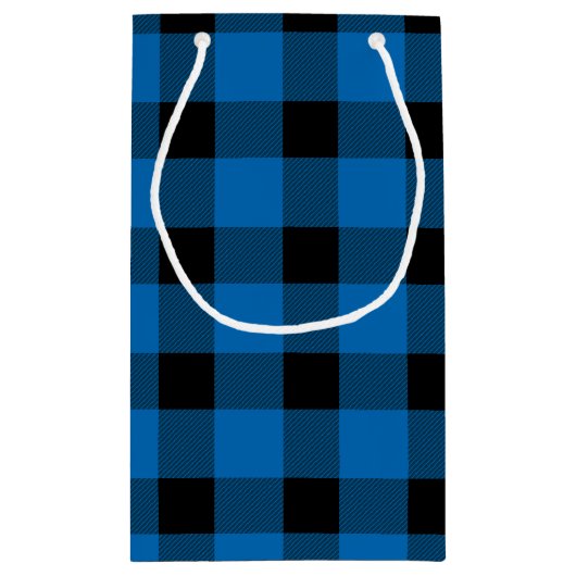 Blauw buffelland Lumberjack Pset Klein Cadeauzakje (Achterkant)