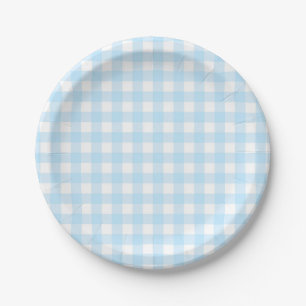Blauw buffelpapier Bord