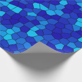 BLAUW CADEAUPAPIER (Hoek)