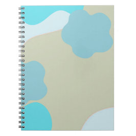 Blauw Camo Notitieboek – Cool Camouflage Journaal