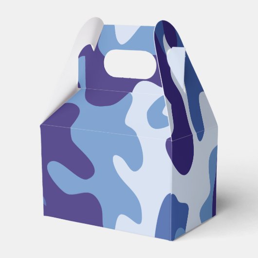 Blauw camouflage bedankdoosjes (Achterkant)