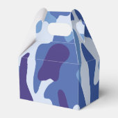 Blauw camouflage bedankdoosjes (Voorkant Zijde)
