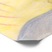 "Blauw" canvas afdrukken Poster (Hoek)