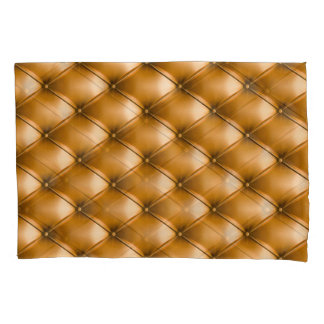 Blauw Capiton Textiel: Retro Achtergrond Kussensloop