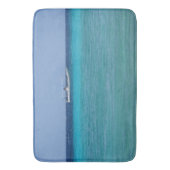 Blauw Caribisch gebied Badmat (Voorkant Verticaal)