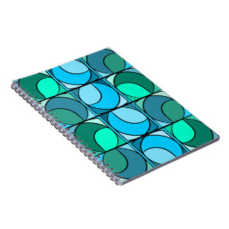 Blauw carnet 70' notitieboek