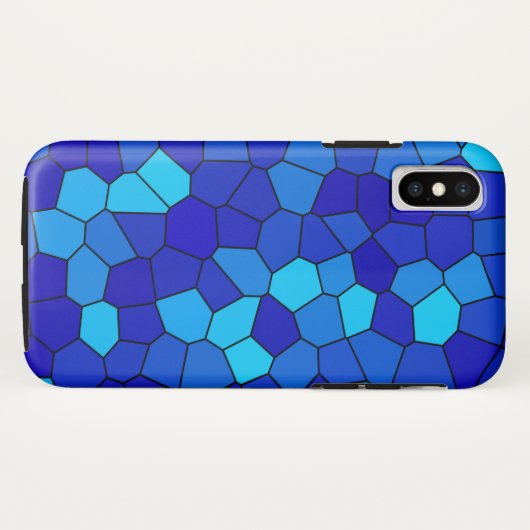 BLAUW Case-Mate iPhone CASE (Achterkant (horizontaal))
