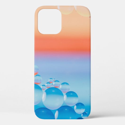 Blauw Case-Mate iPhone Case (Achterkant)