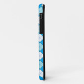 Blauw Case-Mate iPhone Case (Achterkant/links)