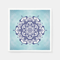 Blauw China Stijl met wezens