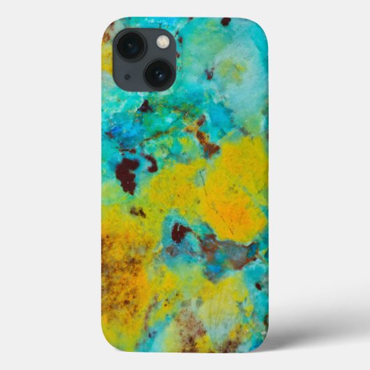 Blauw Chrysocolla Jaspis Case-Mate iPhone Case (Achterkant)