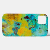 Blauw Chrysocolla Jaspis Case-Mate iPhone Case (Achterkant (horizontaal))