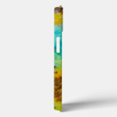 Blauw Chrysocolla Jaspis Case-Mate iPhone Case (Achterkant / Rechts)