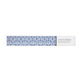 Blauw Damask Pattern Afstuderen (Individueel)