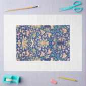  blauw damast behang tissue tissuepapier (Craft)