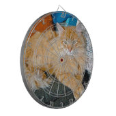 blauw dartbord (Voorkant Links)
