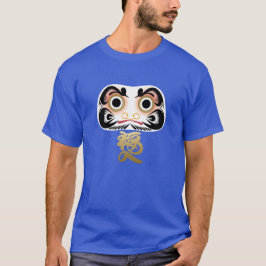 Blauw Daruma: Gezondheid en Ouderdom T-shirt