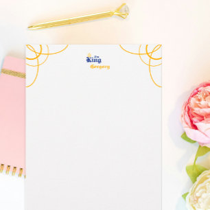 Blauw De Koning Stationery Briefpapier