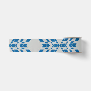 Blauw, decoratief, modern, trendy, cool geometrisc lint